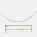 LEKNES-NECKLACE-SILVER